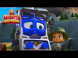 Penny Needs To Go Through The Bat Cave To Get The Kids To Camp! | Mighty Express | Full Episode