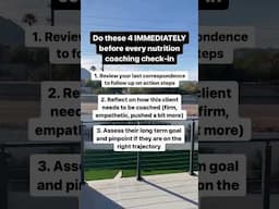 Do THIS Before Your Check-ins