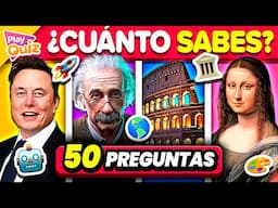 50 Preguntas de Cultura / Ciencia 🧪🤓🧠 | Play Quiz Trivia