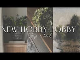 2025 NEW HOBBY LOBBY  SHOP WITH ME | SUMMER DECOR HAUL