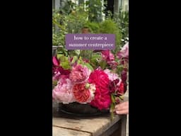 How to create a summer centrepiece