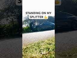 STANDING on my BMW SPLITTER 💪 @GGautos_essex 🔧 #BMWM #S55 #BMWLife #M3F80 #M4F82 #M2F87