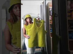 Crochet His and Hers Lemon Peel Stitch Vests, Anyone? #crochet
