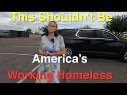 Poor Working Americans Living In Cars Doordashing for Food and Shelter