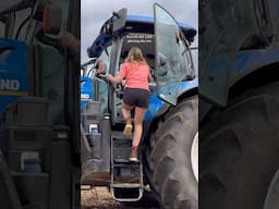 day one of planting!! #farming #farm #newholland #farmlife