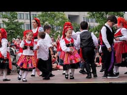 Day of Portugal 2025 Portuguese Festival folk folklore dance Boston Rancho Folclórico Dança 4K 60fps