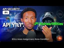🟢 API SEC #4: LOGIN ሀክ ማድረግ | API VULNERABILITY