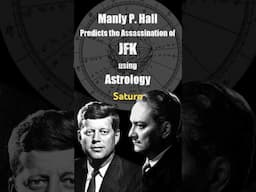 Manly P Hall Predicted JFK’s Assassination #jfk #astrology #history