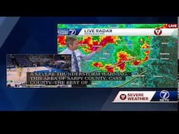 Severe thunderstorms delay CWS