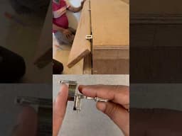 Did u know this Hinge? Had a hard time finding it! Ebco 45degree clip hinge (650/-a pair)