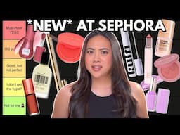RANKING all of Sephora's new makeup | MAKEUP TIER LIST