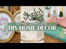 DIY THRIFT FLIPS using the IOD Summer Collection • New Art and Craft Ideas • Easy DIY Ideas