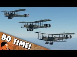 Flight Of The Handley Page! - Flying A WWI Bomber In War Thunder