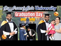Graduation Day in NewZealand | Most memorable day of our life | Tamil vlog