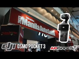 DJI Osmo Pocket 3 | 2023 Manila Auto Salon & Sport Truck Show