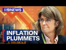New inflation data boosts rate cut hopes | 9 News Australia