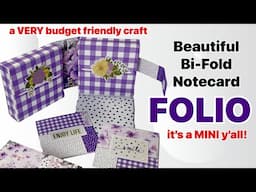 EASY MINI NOTECARDS!  Double Boxed!  GREAT FOR ANY SKILL LEVEL!