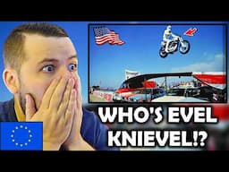 European Shocked Watching Evel Knievel for the First Time!