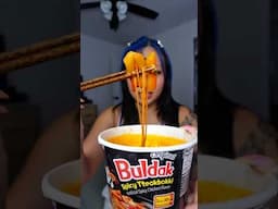 buldak spicy cheesy rice cakes