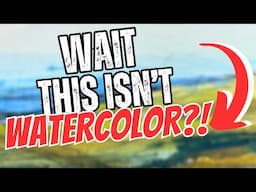 Watercolor Look With Gouache? Yes Please!
