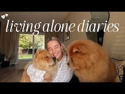 living alone diaries 🤍 | an EMOTIONAL week 😭
