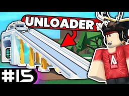 I Built a Futuristic Auto Unloader! - Lumber Tycoon 2 Cyber Series #15