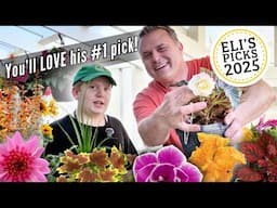 Junior Gardener Picks THE BEST Annuals -- Eli's Back