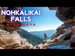 Nohkalikai Falls  Meghalaya | Ghost Waterfall of India | Trekking Alone