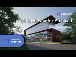 D5 LiveSync for Archicad | Archicad-D5 Real-time Workflow Tutorial