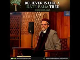 The believer is like a date palm tree