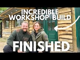 Workshop Build — Start to Finish | Totally Off Grid | This Changes Everything!!