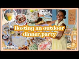 How I hosted a Cozy Summer Dinner Party on my City Balcony|Small Space Hosting Ideas + Garden Update