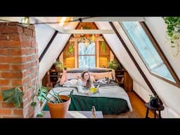 Renovating Our A-Frame Bedroom (Start to Finish)
