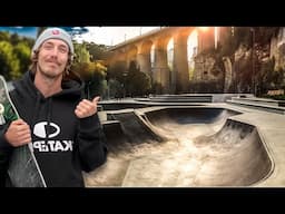 THE MOST BEAUTIFUL SKATEPARK EVER?!