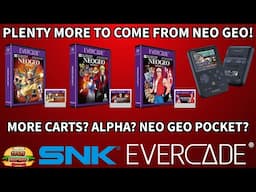More To Come On Evercade From SNK & Blaze - More Carts? An Alpha? Neo Geo Pocket?