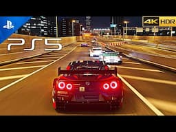 (PS5) Tokyo Underground | INTENSE NIGHT STREET RACE | Ultra Graphics Gran Turismo Gameplay [4K HDR]