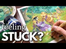 Stuck in a CREATIVE RUT? Here's what you need to do...