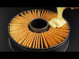 Haben Sie 1 Packung Kekse und 1 Dose Kondensmilch? Machen Sie dieses Dessert! Kein Backen.