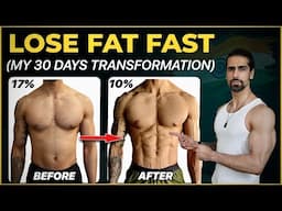How I Lost 7% Body FAT In 30 Days Naturally (Fat Loss Transformation)
