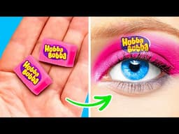 Cute School Hacks & Candy Sneaking Into Class! 🍬📚😋 Life Saving Ideas For Students