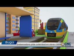Gobernadora pide celeridad en obras clave para el Valle del Cauca