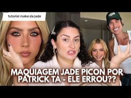 Imitei a Maquiagem da JADE PICON Feita Por PATRICK TA! ELE ERROU?