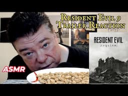 ASMR - Resident Evil 9 Trailer Reaction With Peanuts & Thunderstorm Atmosphere