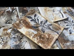 How to make Rusty Grungy Tags