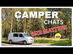 What camper van size is best ? camper chats | @vanlifegoodies