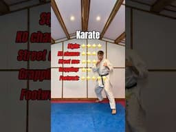 Rating each martial art…