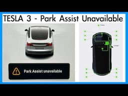 Tesla Model 3 - Park Assist Unavailable - Diagnosing using hidden onboard diagnostics service mode.