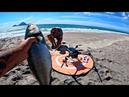 Drone Fishing with the Beast - CONDOR PRO in Strong Wind