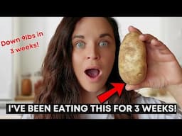 EXACTLY what I ate to lose 9lbs FAST on the potato diet! (Full Day Of Eating)