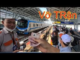 Trải nghiệm metro số 1 bến thành , Tôm lang thang